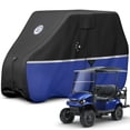thumbnail image 1 of Funda para carrito de golf LI LIBZAKI para 2+2/4 pasajeros, impermeable, azul, 1 of 8