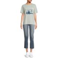 thumbnail image 2 of Time & Tru Women’s Malibu California Short Sleeve Graphic Tee, 2 of 5