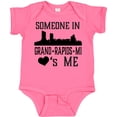 thumbnail image 3 of Inktastic Grand Rapids Michigan Someone Loves Me Boys or Girls Baby Bodysuit, 3 of 5