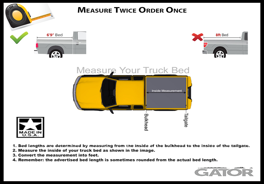 Fits Gator Etx Tri Fold 1999 2016 Ford Super Duty 8 Ft Tonneau Bed Cover
