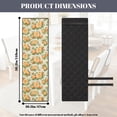 thumbnail image 4 of TSOVTHRID Rose Flower Fruit Print Dining Chair Slipcovers Stretch Removable Upholstered Quilted Seat Cushion Covers with Elastic Band for Kitchen Dining Room, Set of 1, 4 of 7