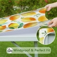 thumbnail image 2 of Fresh Lemon Tablecloth Yellow Fruit and Floral Pattern Cute Summer Style for Lemon Lover Dining, 2 of 2