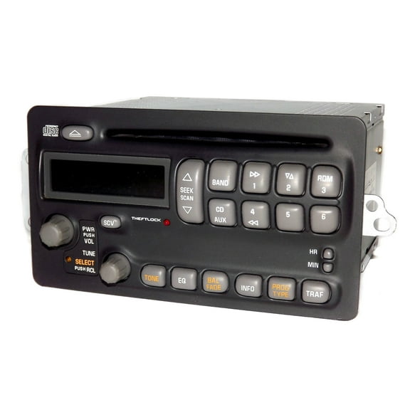 Restored 2000-04 Pontiac Montana AM FM Radio Receiver Single Disc CD Player 10318435 U1P (Refurbished)