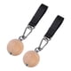 thumbnail image 3 of Agarre de tracción con correas para colgar Accesorio antideslizante multiusos Mano de madera 6 centímetros, 3 of 9
