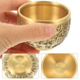 thumbnail image 3 of Cuenco de oro, cuenco de latón para tesoros, cuenco de la fortuna, decoración de escritorio, 3 of 8