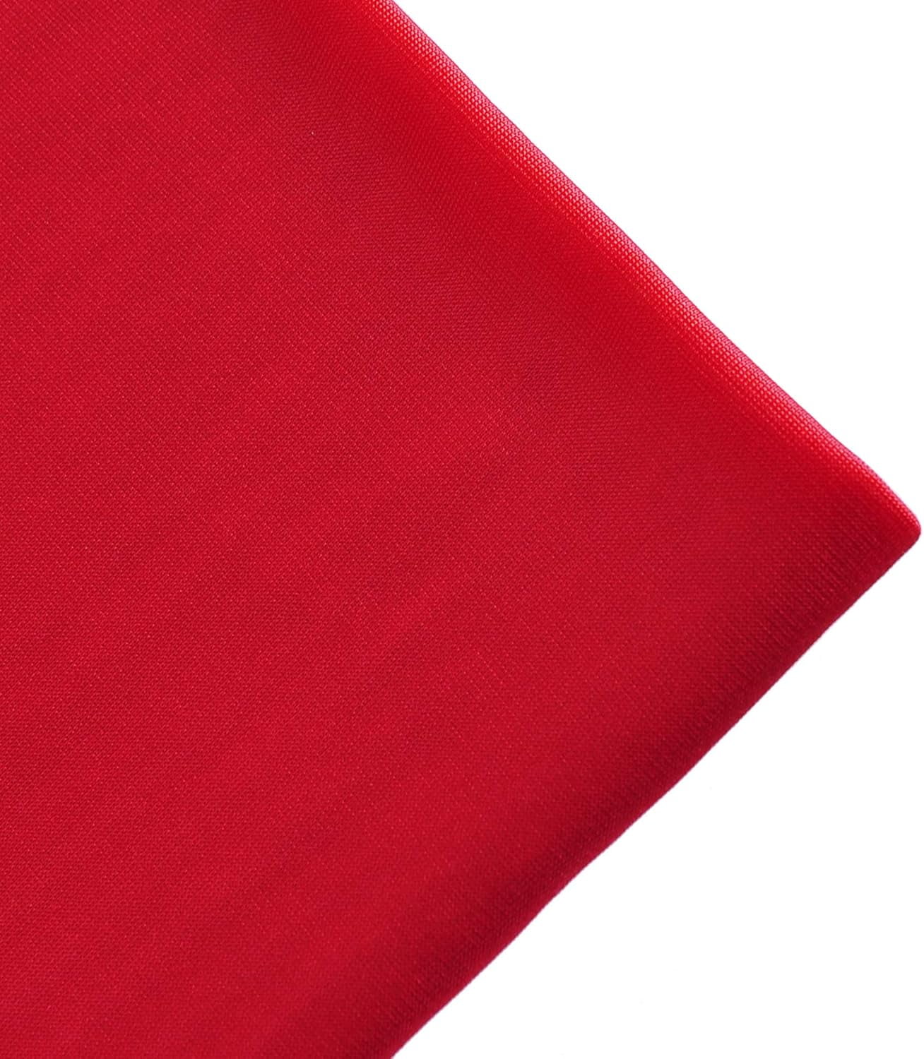 Aum Active Aerial Silks Yoga Sling Hammock Starter Kit - Tricot Fabric, 9 yd, Red