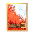 thumbnail image 3 of Designart Christmas Holiday Fancy Santa Claus II Traditional Framed Wall Art, 3 of 4