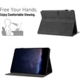 thumbnail image 6 of for Amazon Kindle Paperwhite 7th Gen 2015/10th Gen 2018 Folio Case, PU Leather Case with Smart Auto Wake / Sleep Stand with Pencil Holder and Card Slots Cover for Paperwhite 3/4, Black, 6 of 10