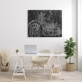 thumbnail image 2 of Stupell Industries Monotone Black and White Motorcycle Sketch, 36 x 48,Design by Ethan Harper, 2 of 5