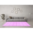 thumbnail image 3 of Ahgly Company Indoor Rectangle Solid Purple Modern Area Rugs, 8' x 10', 3 of 4
