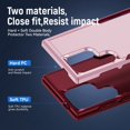 thumbnail image 2 of Decase for Samsung Galaxy S25 Ultra Case,Shockproof Protection,Rotating Ring Stand,Magnetic Car Mount Compatible, Scratch-Resistant, Dual Layer Hard PC + TPU Cover,B, 2 of 9