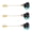 Gold, variant on M Buder 3Pcs Ceiling Light Pull Chain Switch 3 Speed 4 Wire Ceiling Fan Lamp Switch for Ceiling Lamp Fan Lamp Wall Lamp Gold (1.06 inches / 27 cm)