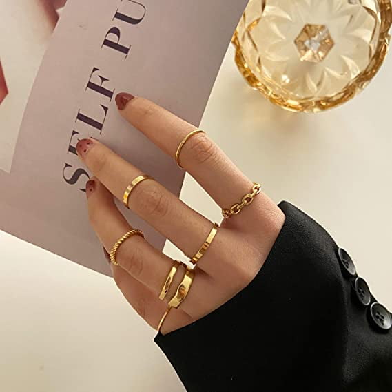 Boho sales midi rings