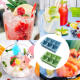 thumbnail image 5 of Bandeja de cubitos de hielo, bandejas de hielo de fácil liberación con tapa, para cóctel, bebidas, vino Vhermosa Utensilios de Cocina, 5 of 5