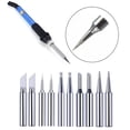 thumbnail image 2 of 10Pcs Soldering Iron Tips I+B+K+2.4D+3C Soldering Tip Soldering Iron Pure Copper, 2 of 11