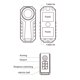 thumbnail image 3 of Alarma antirrobo para bicicleta con control remoto, sirena inalámbrica impermeable de 113 dB para motocicleta, 3 of 8