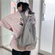 thumbnail image 4 of Mochila de moda de gran capacidad, versátil, mochila de nailon para estudiantes (gris), 4 of 4