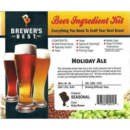 Brewer's Best 1013 Brewers Best American Pale Ale Home Brewing Ingredient (Best American Made Products)