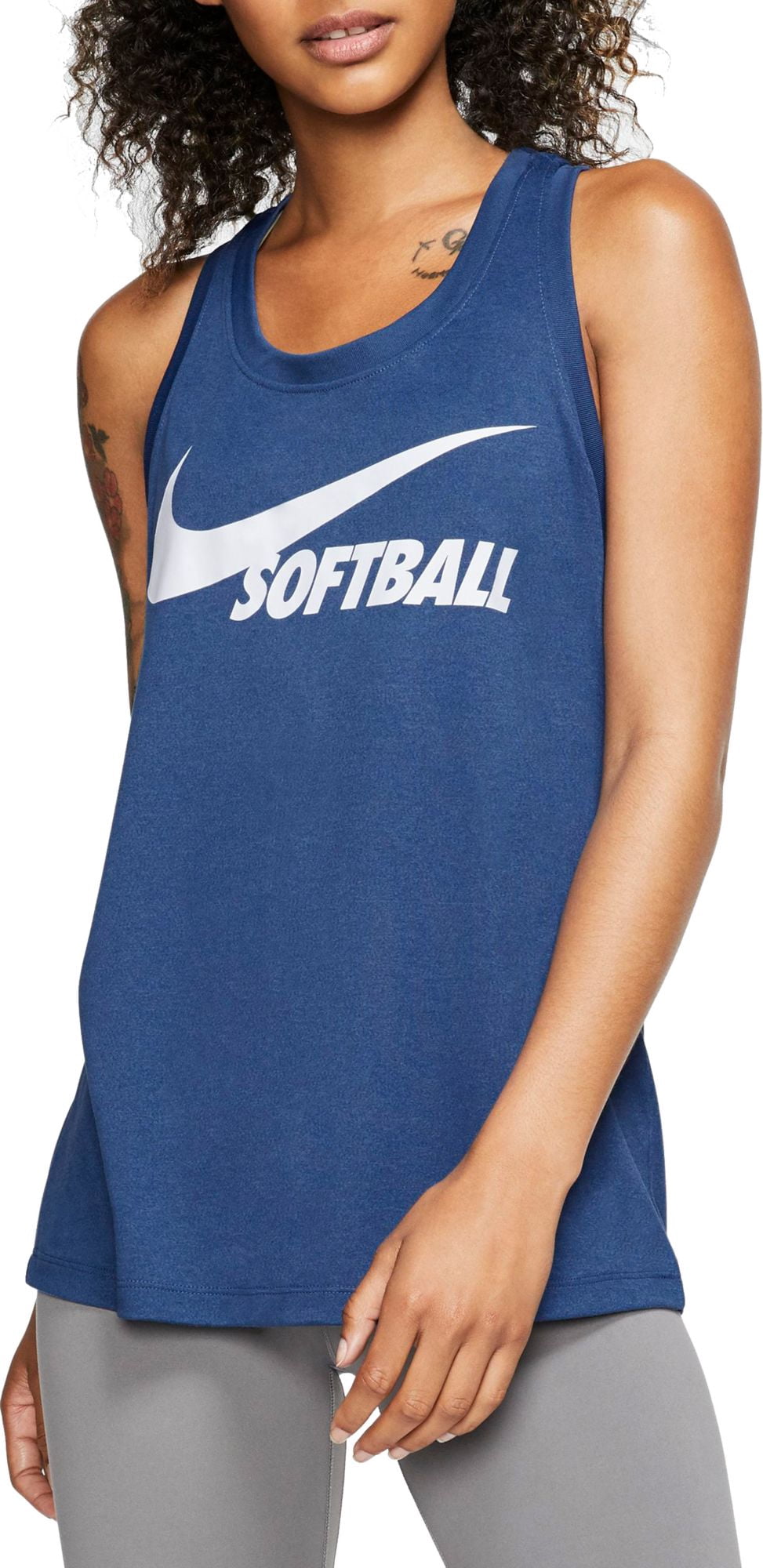 nike softball tank