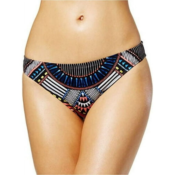 Bar III MULTI Printed Hipster Bikini Swim Bottom, US Medium