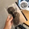 thumbnail image 1 of 100 Anneaux Élastiques pour Cheveux, Doux, Ne les Endommage Pas, Réutilisables, Adaptés aux Filles et aux Femmes, Corde Tissée, 1 of 3