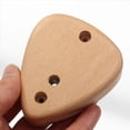thumbnail image 2 of 2X Soporte de Pared para Guitarra, Gancho para Colgar, Base de Madera, Banjo, Bajo, Guitarra Eléctrica Acústica, Soporte para Cuello con Ranura para Púas, A, 2 of 5