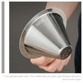 thumbnail image 4 of Filtre à Café en Acier Inoxydable Réutilisable Filtre à Café Cône Goutteur, 4 of 8