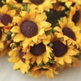 thumbnail image 3 of 100 Uds Girasol de papel ZHCH Hecho en casa para fiesta de boda Diy Homeamarillo, 3 of 4