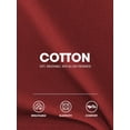 thumbnail image 3 of 6 Pack Women's Low Rise Cotton Stretch G-String Thongs, Micro Sexy Comfortable Ladies Panties, 3 of 6
