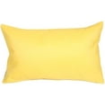 thumbnail image 2 of Pillow Decor Sunbrella Indoor Outdoor Throw Pillows 12"x20" Rectangular (2-Pack) (Buttercup Yellow), 2 of 9
