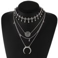 thumbnail image 4 of Collier Vintage Créatif pour Femmes Collier Chaîne Collier Bijoux Collier, 4 of 6
