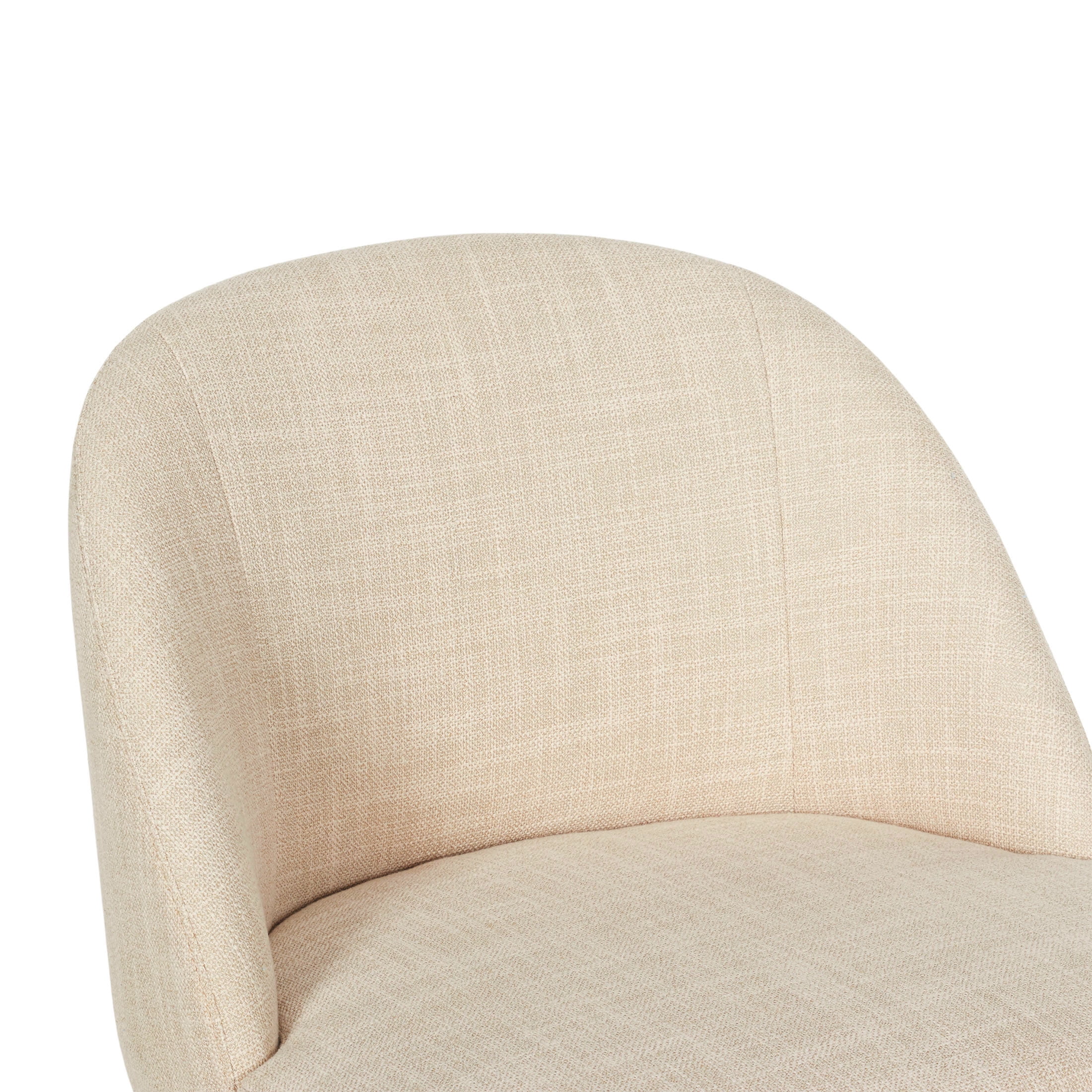 Better Homes & Gardens Oaklee Office Chair, Cream and Charcoal Finish