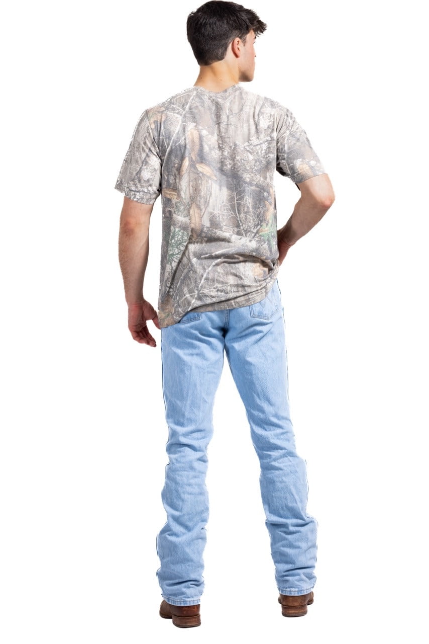 Realtree Camo Tri-Blend Short Sleeve Shirt – Lightweight & Soft, Outdoor & Hunting Apparel​