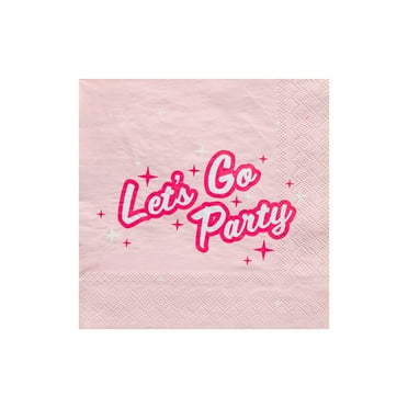 LET'S GO PARTY NAPKINS