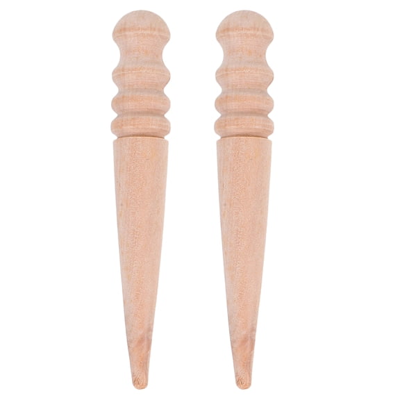 HONITANO 2Pcs Wooden Garden Seeder Tool for Efficient Seed Sowing and Indoor