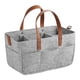 thumbnail image 5 of Bolsa de pañales de tela de fieltro, organizador de productos, práctica bolsa de almacenamiento para guardería. Gris claro, 5 of 9