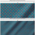 thumbnail image 2 of Soimoi Blue Cotton Poplin Fabric Tomato Vegetable Fabric Prints By Yard 56 Inch Wide, 2 of 7