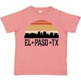 thumbnail image 3 of Inktastic El Paso Texas Skyline Retro Boys or Girls Toddler T-Shirt, 3 of 5