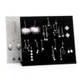 thumbnail image 4 of Magik L-Shape Velvet Jewelry Frame Tray Pad Earrings Board Display Counter Rack Organizer (Earring Gray, 120 Holes), 4 of 6