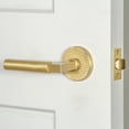 thumbnail image 4 of Viaggio Clomhmcon-Sth_Prv_238_Rh Circolo Hammered Right Handed Solid Brass Privacy Door, 4 of 7