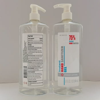 Instant Hand Sanitizer Gel,  75% Ethanol, 32oz