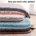 thumbnail image 5 of Bathroom Rugs Super Thick Fluff Fiber Bath Mat Shower Room Rugs Mats Chenille Bathroom Floor Mat Toilet Absorbent Entrance Door Mat, 5 of 6