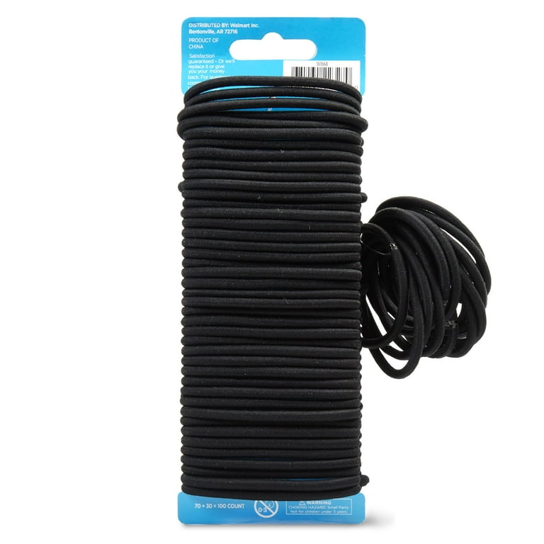 Equate Beauty No Metal Elastics 100 Count Walmart