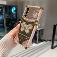 thumbnail image 4 of Kickstand Case for Samsung Galaxy S25 Plus, Foldable Butterfly Stand Bling Diamond Mirror Back Golden Plated Shockproof Enhansed Protection Cute Cover for Woman Girl for S25 Plus 6.7", Pink, 4 of 7