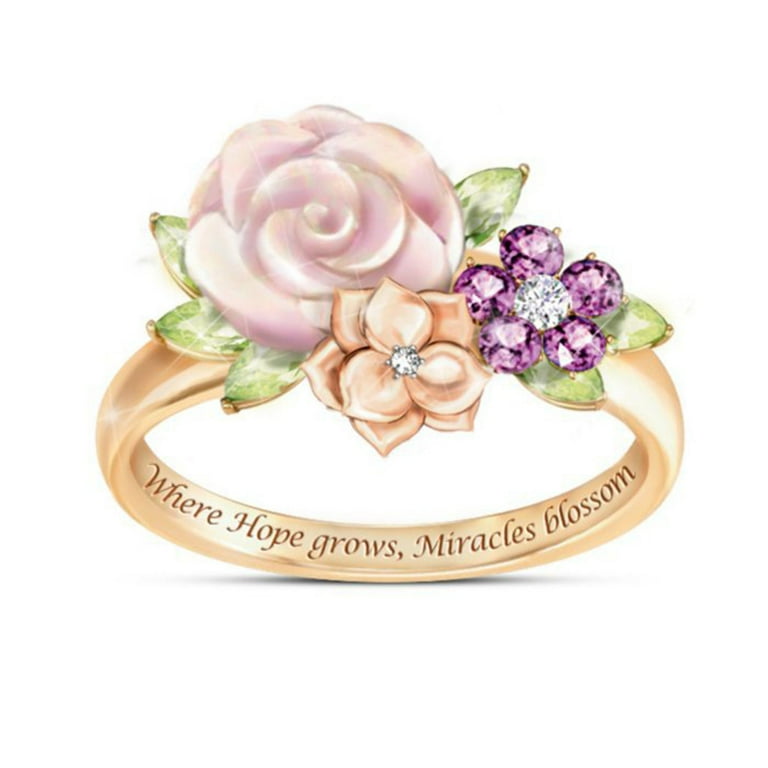 Walmart jewelry heart rings sale