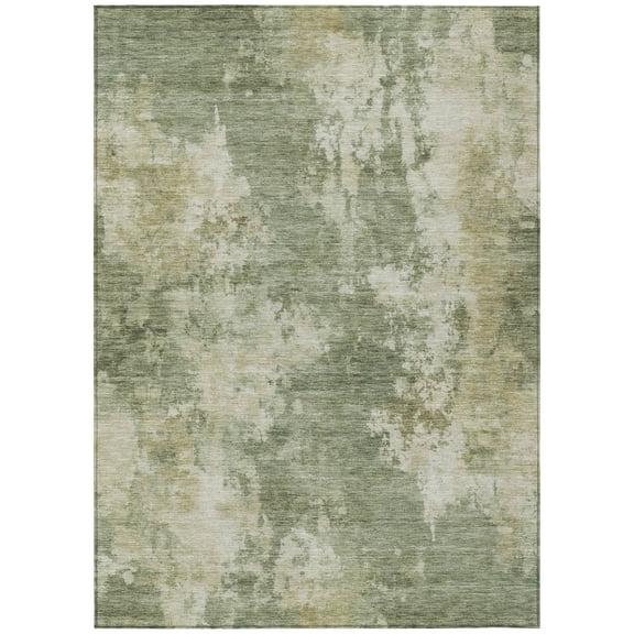 Dalyn Rugs Machine Washable Indoor/Outdoor Chantille ACN2066 Sage 2'6" x 3'10" Rug