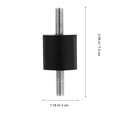 thumbnail image 2 of ifundom 4Pcs Damper Rubber Mounts Cylindrical Anti Vibration for Car Boat 3in, 2 of 6