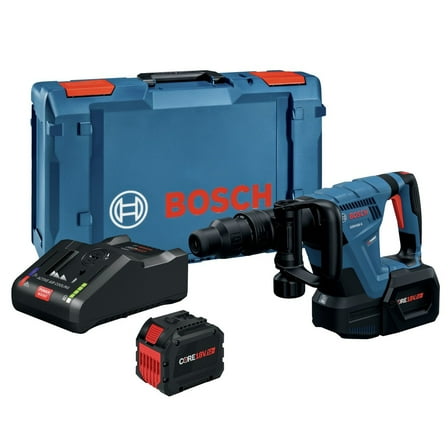 Restored Bosch GSH18V-5L212-RT 18V Brushless SDS-max Cordless Demolition Hammer Kit (12 Ah) (Refurbished)