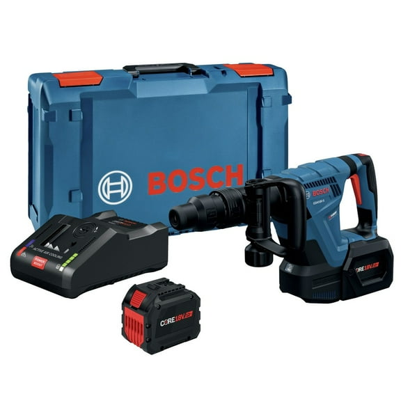 Restored Bosch GSH18V-5L212-RT 18V Brushless SDS-max Cordless Demolition Hammer Kit (12 Ah) (Refurbished)