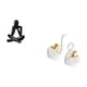 thumbnail image 5 of Escultura De Cisne Abstracta Moderna, Figura Coleccionable, Adorno De Escritorio, Artesanía, Decoración Para Parejas, Decoración De Mesa, Estatua Para Sala De Estar, Estantería, Decoración, 5 of 8
